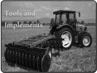 Soil Preparation: Tools and Implements | PPT