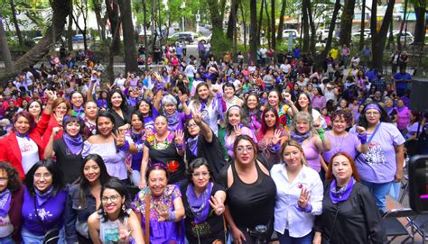 Azcapotzalco Se Pint De Morado Mujeres Y Colectivas Feministas Dan