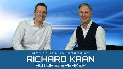 Freudvolles Altern Autor Speaker Richard Kaan Im Interview Youtube