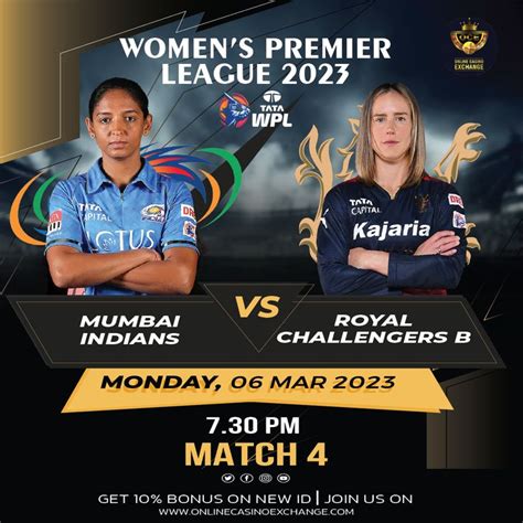 Mumbai Indians Women Vs Royal Challengers Bangalore Women 4th Match