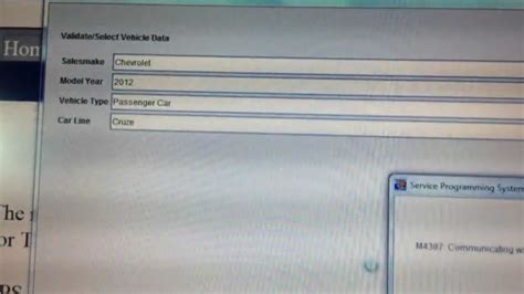 How To Use GM MDI Clone For Chevrolet SPS Programming