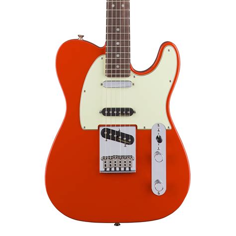 Fender Deluxe Nashville Tele Rosewood Fiesta Red 2016 Guitar Compare