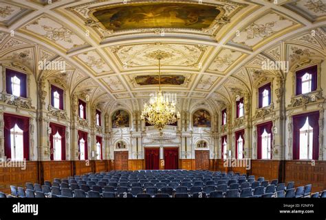 Large castle hall, Oldenburg castle, Oldenburg, Lower Saxony, Germany ...