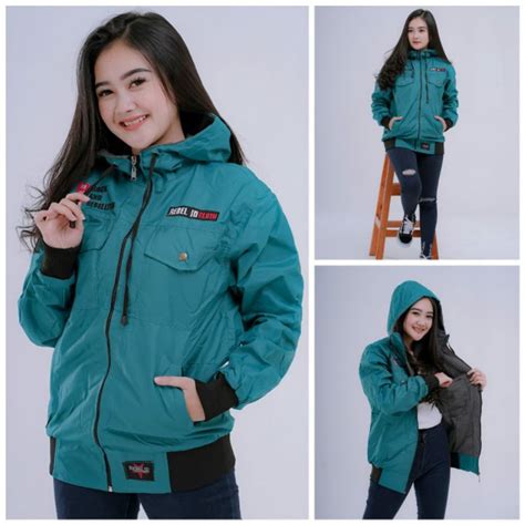 Jual Jaket Parasut Wanita Kekinian Terbaru Jaket Outdoor Cewek Parka