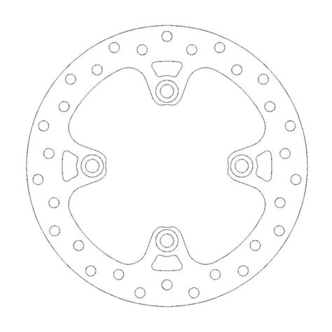 Honda Crf L Abs Moto Masters Halo Disque De Frein