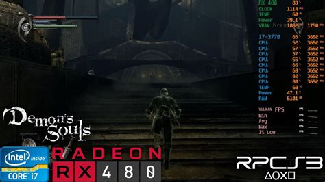 Demon S Souls Rpcs Radeon Rx Intel Core I Youtube