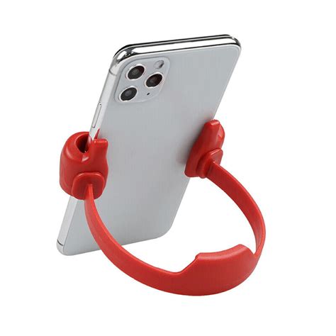 Thumbs Up Cell Phone Holder Adjustable Plastic Phone Stand Multi Colors