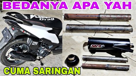 Video Perbedaan Knalpot Saringan Full Dan Saringan Setengah Di Motor