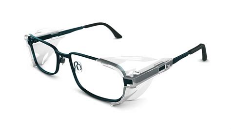 Specsavers Men's glasses ARCHITECT SAFETY | Blue Geometric Metal Monel ...