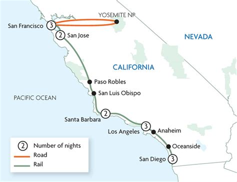 California By Rail Trailfinders Ireland