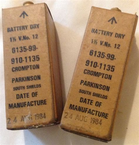 1 5 Volt Dry Cell Batteries Tales From The Supply Depot