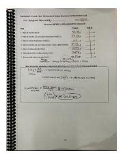 Experiment 3: Sodium Bicarbonate and Hydrochloric Acid Reaction | Course Hero