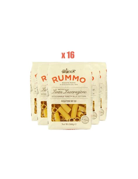 Rummo Rigatoni N Confezione Da Gr Pasta Rummo