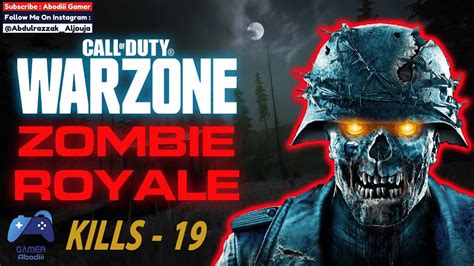 Call Of Duty Warzone Zombie Royale Youtube