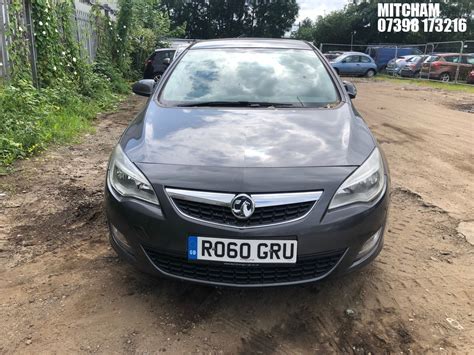 John Pye Vehicle Auctions Location MITCHAM 2010 VAUXHALL ASTRA