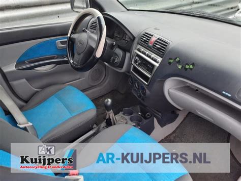 Kia Picanto 1 1 12V Épave 2004 Gris Autorecycling Kuijpers