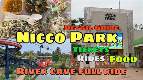 Kolkata Nicco Park Tour Guide Nicco Park River Cave Full Ride Nicco