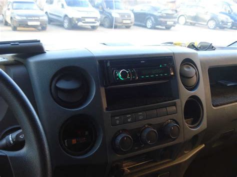 Магнитола в газель некст. установка своими руками