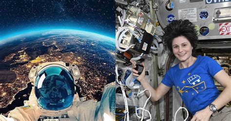 Samantha Cristoforetti Il Super Selfie Spaziale Fa Impazzire Il Web