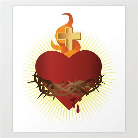 Free Printable Sacred Heart Of Jesus Image