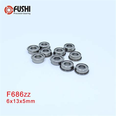 Aliexpress Buy F Zz Flange Bearing X X Mm Abec Pcs