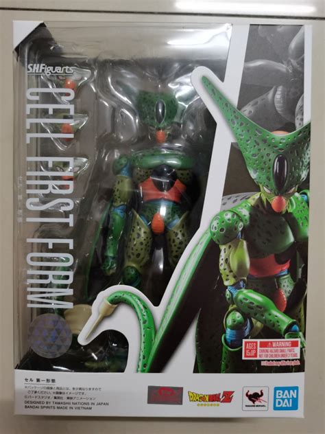 Bandai SHF S H Figuarts Dragon Ball Z Cell First Form Action Figure