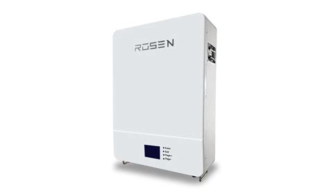 Rosen Solar Energy 5kw 10kw Lifepo4 Battery 48v 200ah Power Wall Lithium Ion Rechargeable