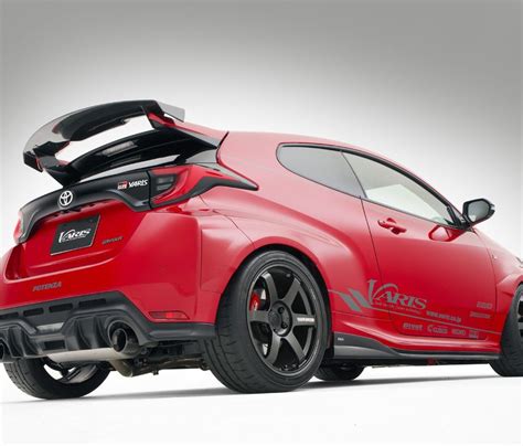 Varis Arising 1 Carbon Fiber Hyper Narrow Ii Gt Wing W Wing Base Set For Xp210 Toyota Gr Yaris