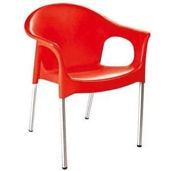 Cello Red Plastic Molded Chair For Indoor And Outdoor At Rs In Ujjain