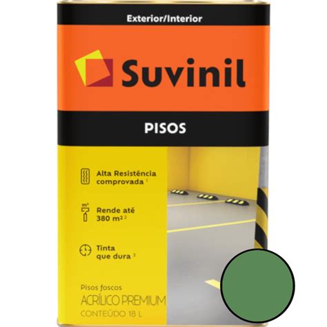 Tinta Acrílico Premium para Cimentos e Pisos 18 Litros Verde 53418950