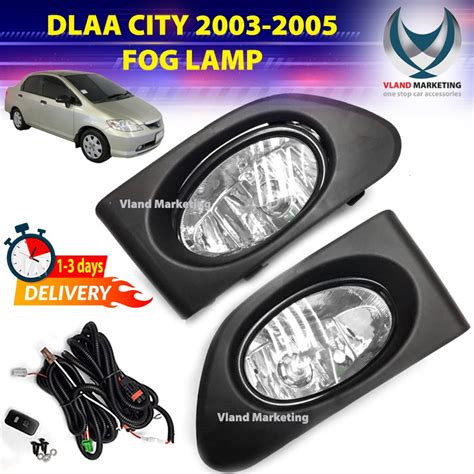 Dlaa Honda City Fog Lamp Sport Light With Wiring