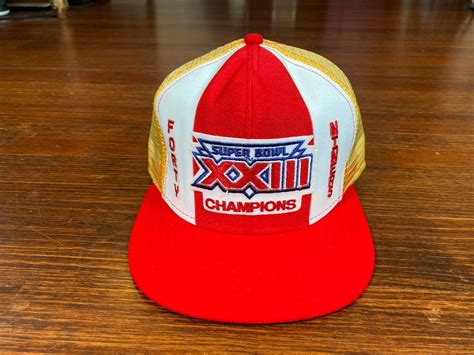 Vintage Super Bowl Xxiii Hat S Super Bowl Xxiii Cap Etsy