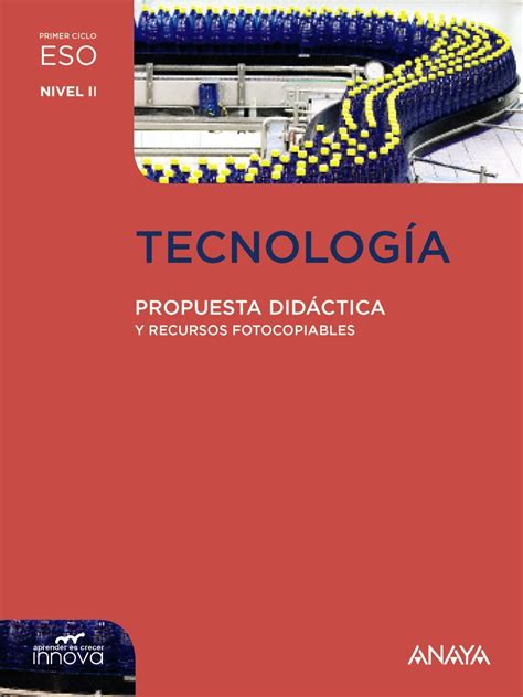 Tecnolog A Nivel Ii Propuesta Did Ctica Aprender Es Crecer Innova