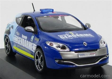 NOREV 517717 Scala 1 43 RENAULT MEGANE RS GENDARMERIE 2011 BLUETTE