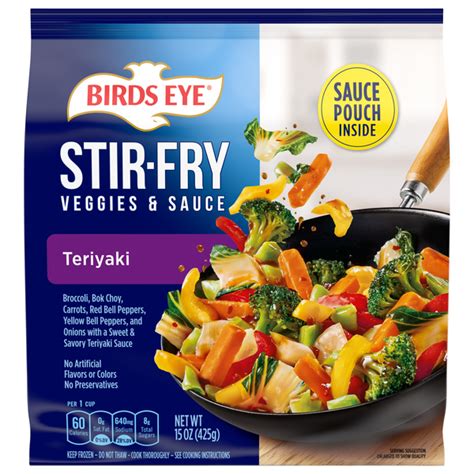 Save on Birds Eye Teriyaki Stir-Fry Veggies & Sauce Frozen Order Online ...