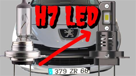 Tuto Changer Ampoule Sur Une Peugeot Pour Du H Led Youtube