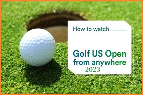 How To Watch US Open Golf 2023 Live Streaming On TV