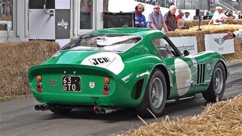 Million Ferrari Gto In Action On The Hill Climb Goodwood