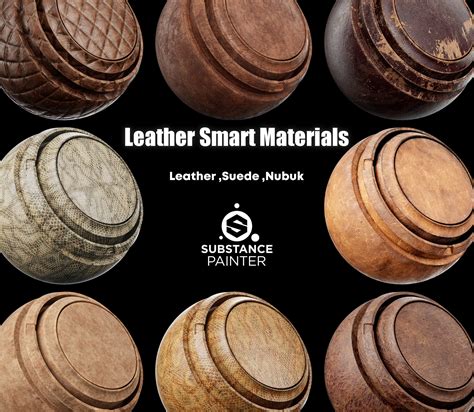 Leather Smart Materials For Substance Flippednormals