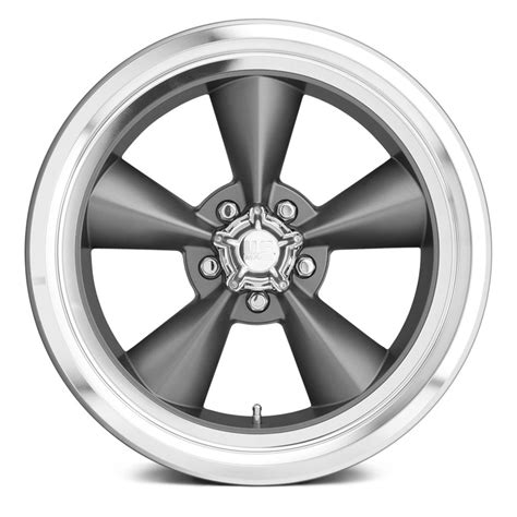 U.S. MAGS® U102 STANDARD Wheels - Gunmetal with Diamond Lip Rims