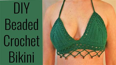 Beaded Crochet Bikini Pattern Tutorial How To Crochet A Bikini DIY