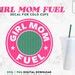 Girl Mom Fuel Oz Venti Cold Cupsvg Mom Life Cold Cup Svg Venti Oz