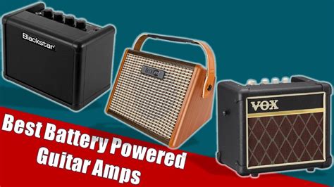 Top 5 Best Battery Powered Guitar Amps Reviews 2021 Youtube