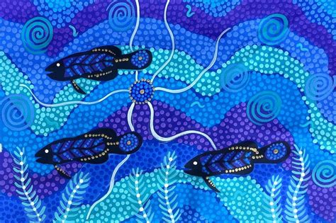 Aboriginal Art Fish