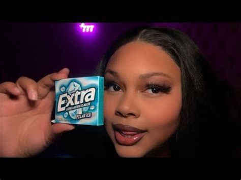 Asmr Gum Chewing Whisper Ramble Mouth Sounds Close Whispers Youtube