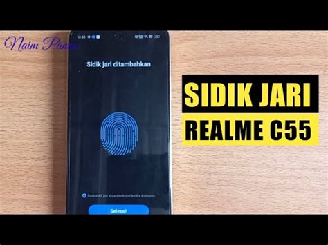 Cara Mengaktifkan Sidik Jari Realme C55 Terbaru 2023 YouTube