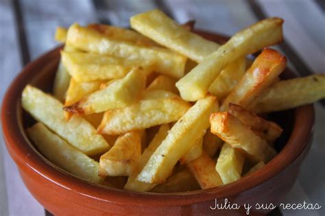 JULIA Y SUS RECETAS Patatas Fritas Al Horno