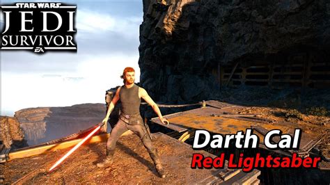 How To Unlock The Red Lightsaber Blade In Star Wars Jedi Survivor Youtube