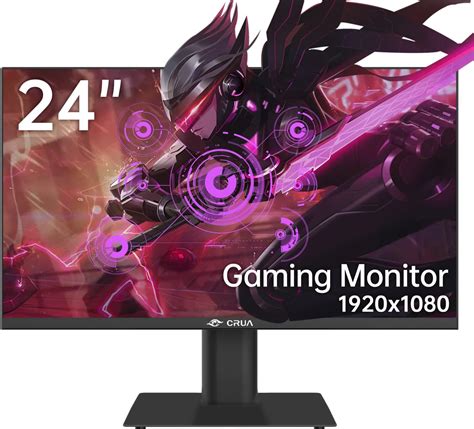 Crua Gaming Monitor 24 Zoll Fhd 165hz 1ms 144hz 1080p Pc Monitor