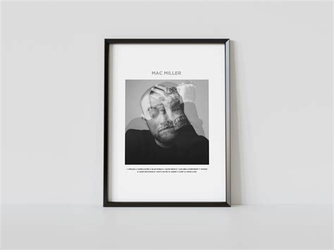 Mac Miller Album Cover Poster Instant Digital Download Etsy